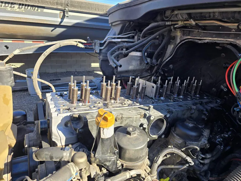 Diesel engine cylinder head work